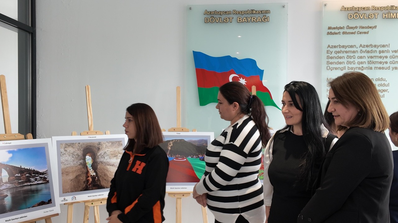 Cəbrayılda "Bura mənim evimdir" filminin təqdimatı keçirilib - FOTOLAR